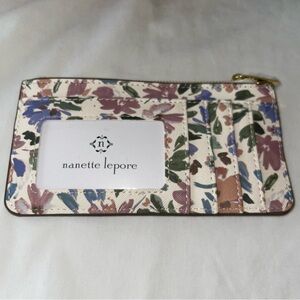 Nanette Lepore Multicolor Floral Card Holder